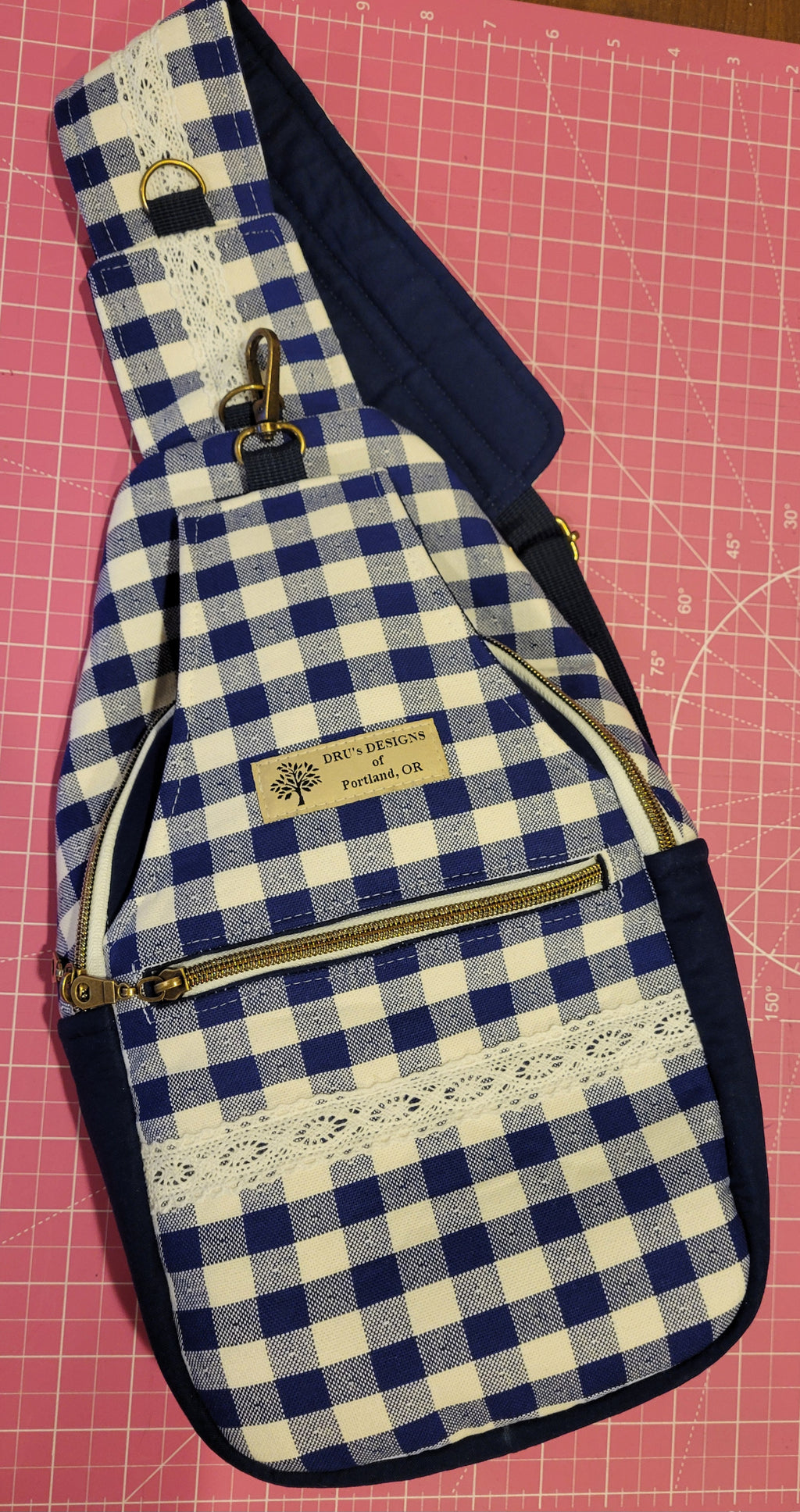 Sling Crossbody Front or Back Bag