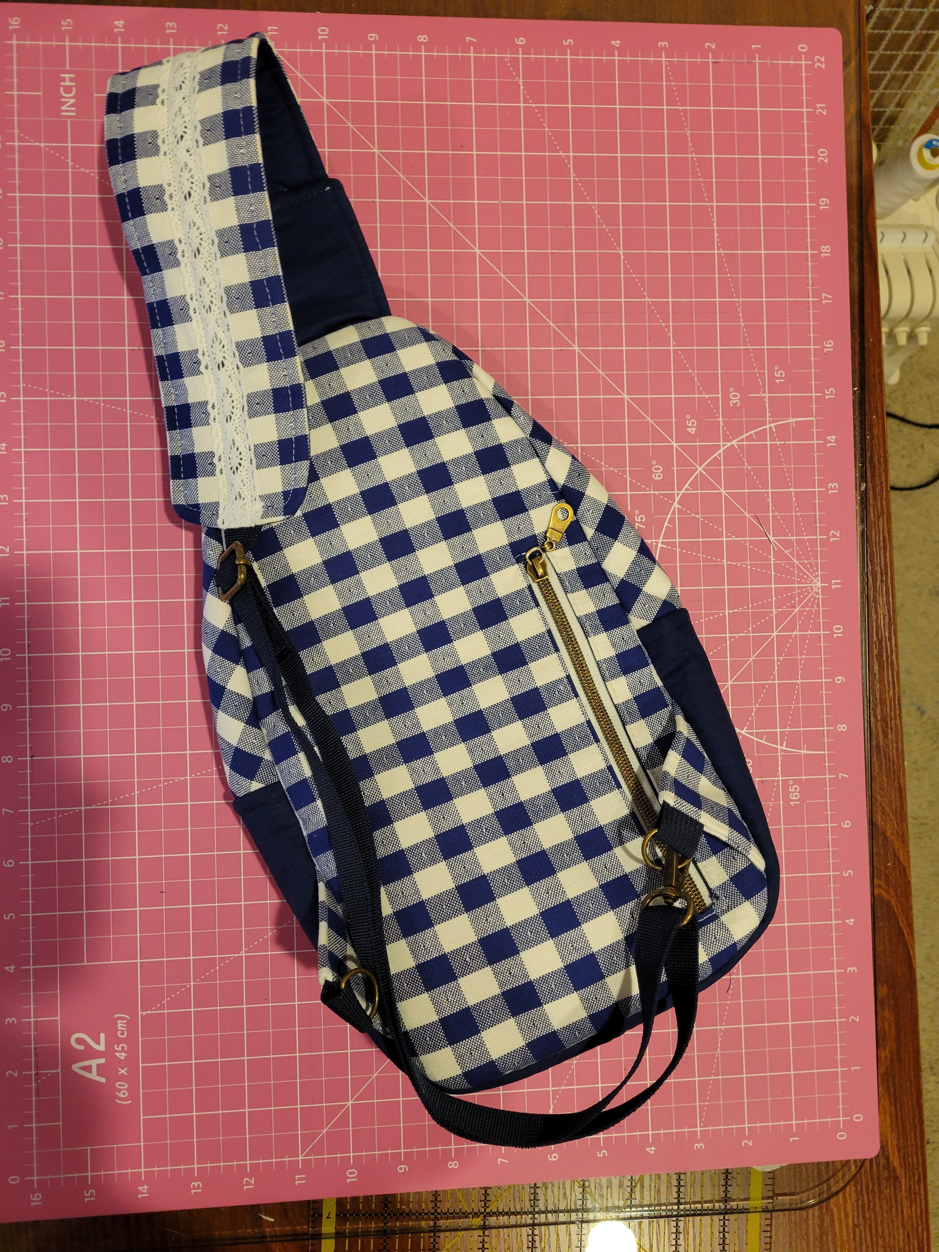 Sling Crossbody Front or Back Bag