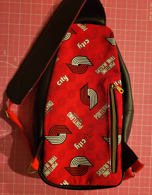 Portland Trailblazers Sling Crossbody Bag